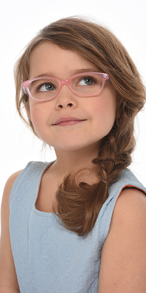Lunette La Reine des Neiges portée