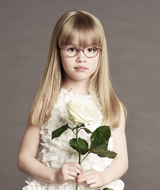 lunettes fille tartine et chocolat