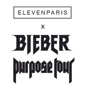 Actus logo Elevenparis et Justin Biebier