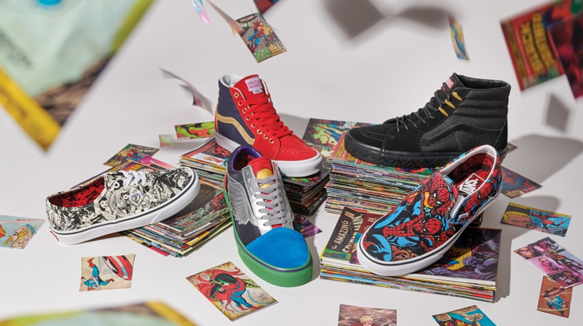 vans superhero shoes