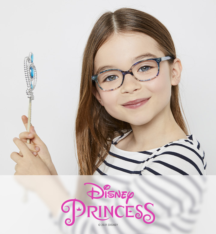 Glasses collection for girls Disney Princess OPAL eyewear